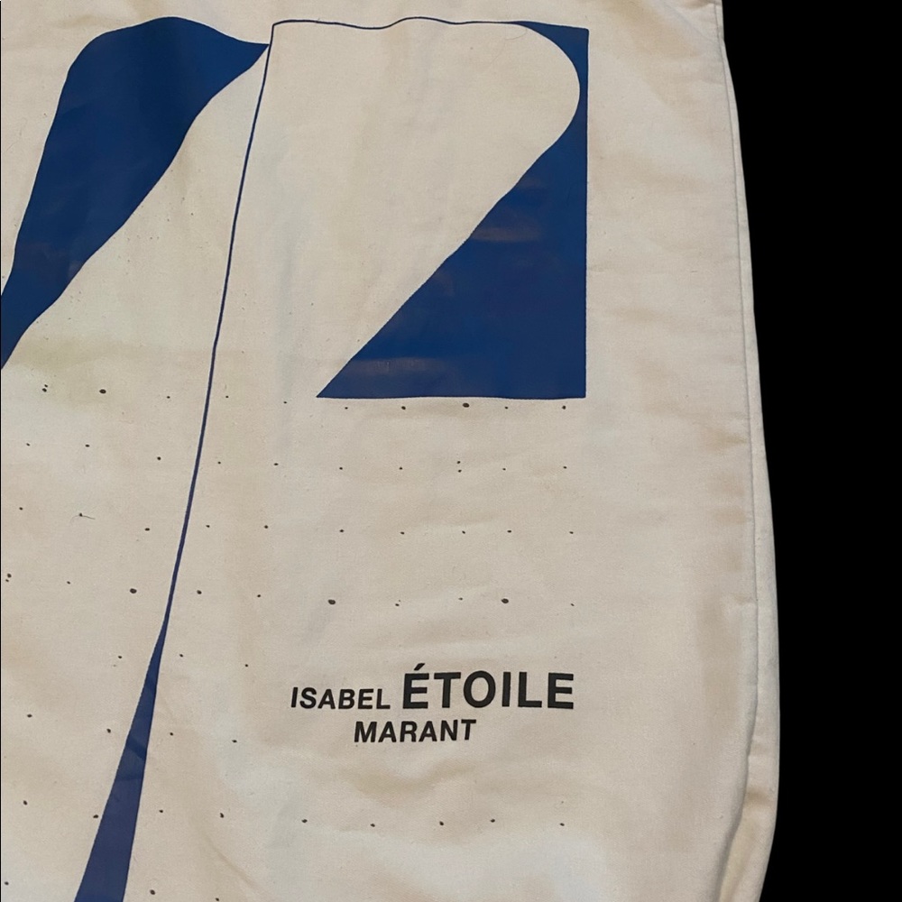 Isabel Marant X-Large Cotton Tote Bag - Picture 2 of 3